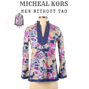 NWOT MICHEAL KORS FLORAL TOP